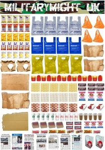 1 16 / 1 18 SCALE SHEET USA GARBAGE LITTER MODERN APOCALYPTIC STREET SCENE - Bild 1 von 1