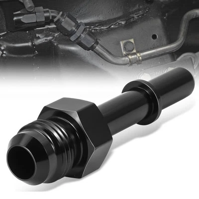 BFC Push-on Hose End to AN Male Fitting Adapter [-6 to 5/16" Quick-Disconnect] - Image 1 of 4