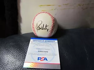 Ramon Martinez Signed Baseball PSA Certified - Picture 1 of 9