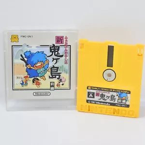 Famicom Disk SHIN ONIGASHIMA 1 Sin Instrucción Nintendo dk - Imagen 1 de 2