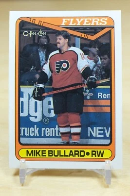 1990-91 O-Pee-Chee OPC Base #274 Mike Bullard - Philadelphia Flyers - Image 1 of 2