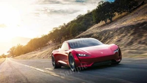 Tesla Roadster 2020 alta resolución póster fotográfico estampado decoración de pared - Imagen 1 de 1