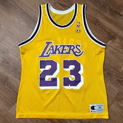 Authentic Cedric Ceballos Los Angeles Lakers Jersey 44 Large Champion - Image 1 of 4