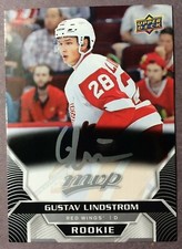 2020-21 Upper Deck MVP Rookie Silver Script #236 Gustav Lindstrom Red Wings RC