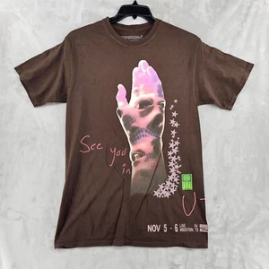 Travis Scott Astroworld 2021 “See You in Utopia” Shirt Mens Medium New - Picture 1 of 5