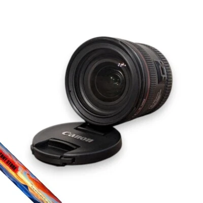 Canon EF 24-70mm f/4 L IS USM AF Camera Lens for EF Mount Black f4L Tested Japan - Image 1 of 4