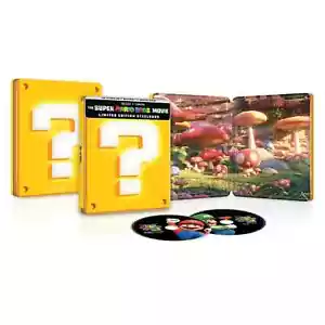 Super Mario Bros. Movie (Blu-Ray 2023 2 Discs Steelbook) *New,Sealed* O - Picture 1 of 2