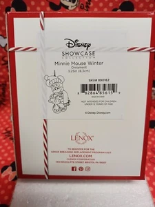 Lenox Minnie Mouse Winter Ornament - Bild 1 von 6