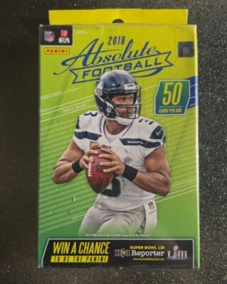 2018 Panini Absolute NFL Football Hanger Box - Factory Sealed Allen,Lamar,Saquon - Image 1 of 2