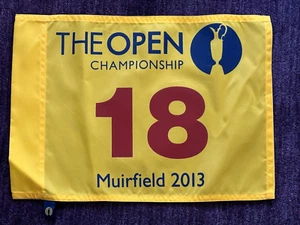 2013 British Open Turnier Pin Flagge - Phil Michelson gewonnen! - Bild 1 von 1