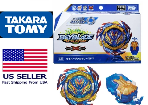 TAKARA TOMY Savior Valkyrie .Sh-7 / Valtryek Burst DB Beyblade B-187 USA SELLER! Cover