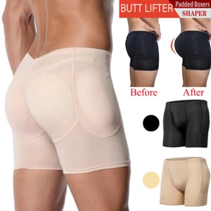 Men Butt Lifter Boxer Shapewear Padded Briefs Body Shaper Shorts Underwear Panty - Picture 1 of 37