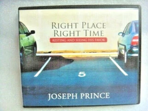 JOSEPH PRINCE Audio 2 CD Set RIGHT TIME RIGHT PLACE Resting & Seeing His Favor - Bild 1 von 1
