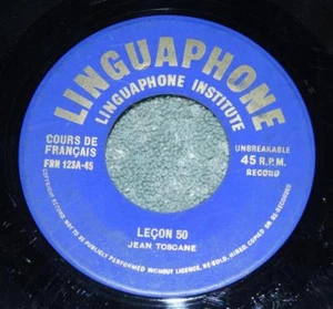 Linguaphone Lecon 50 French FRN 123A-45 7" 45rpm - Picture 1 of 4