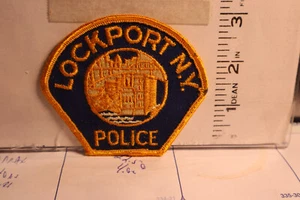 police patch  LOCKPORT POLICE NEW YORK - Picture 1 of 1