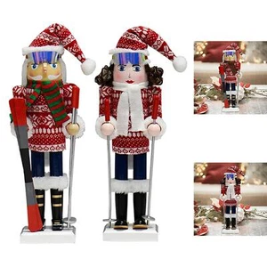Christmas Nutcracker Figure Christmas Decoration for Party Home Living Room - Picture 1 of 13