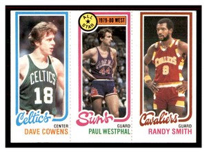 1980  Topps Dave Cowens / Paul Westphal / Randy Smith AS, CL #16