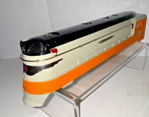 LIONEL O GAUGE FUNDIDO A PRESIÓN MILWAUKEE ROAD HIAWATHA #350-E SOLO CARROCERÍA/CARCASA LOCO - Imagen 1 de 11