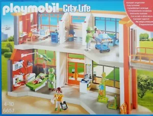 Playmobil 6657 Hospital Con Mobiliario 291 - Piezas Nuevo/Emb.orig - Imagen 1 de 1