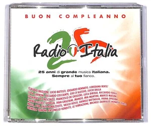 EBOND Various - Buon Compleanno Radio Italia 25 anni - Sony - Bmg CD CD083617 - Foto 1 di 2