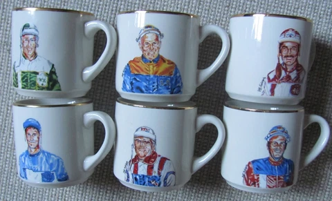 Meadowlands Harness Racing Driver Cup Lot of 6 Herve Filion Stanley Dancer Cover