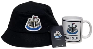 NEWCASTLE UNITED Official Bucket Hat NUFC & Street Sign Coffee Tea Mug Castore - Picture 1 of 5