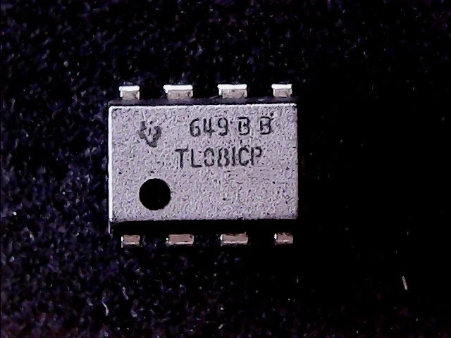 13pcs TL081CP - Texas Instruments - Operational Amplifiers - Op Amps