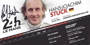 Hans-Joachim STUCK - Deutschland, Motorsport, Formel 1, 11.Platz WM 1977! - Picture 1 of 1