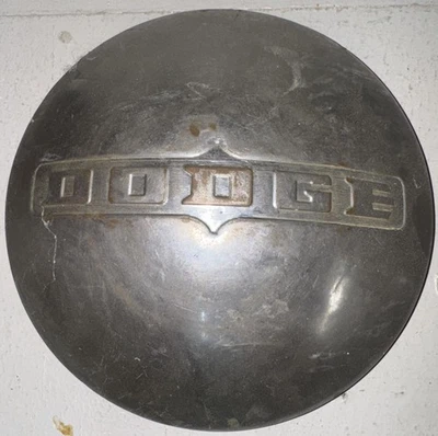 1946 1947 1948 1949 1950 Dodge Hubcap Dog Dish Poverty Cap 1946-50 9 Inch - Image 1 of 4