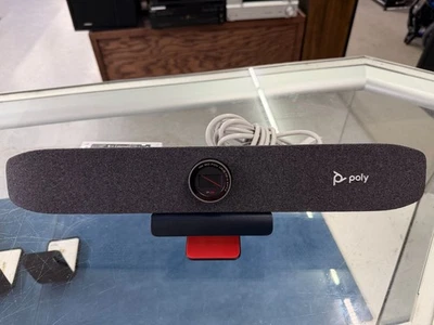 Poly Studio P15 4K Personal Video Bar for Conferences - Black - Image 1 of 4