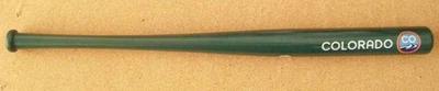 2023 Colorado Rockies mini bat 18" green for the City Connect design MLB - Image 1 of 4
