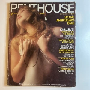 Penthouse Magazine September 1976 Dawn Shaw -VINTAGE - Foto 1 di 2