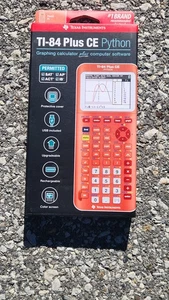 PEACH PI Texas Instruments TI-84 Plus CE PYTHON Enhanced Graphing Calculator NEW - Picture 1 of 1