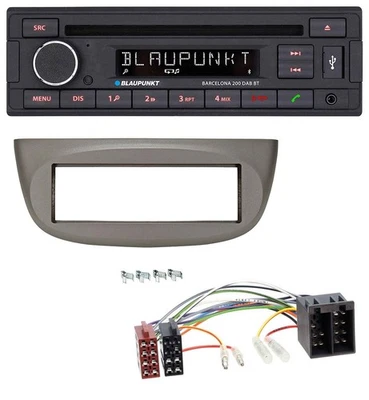 Blaupunkt USB DAB CD Bluetooth MP3 Autoradio für Renault Twingo 07-12 beige-grau - Bild 1 von 4