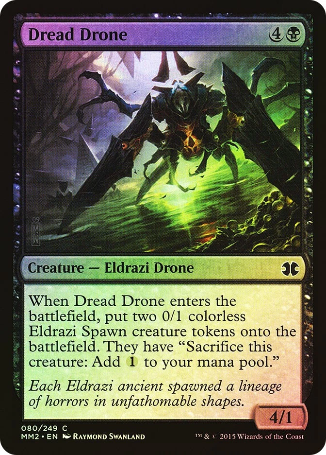 MTG FOIL Dread Drone  - Modern Masters 2015 #080 - Image 1 of 1