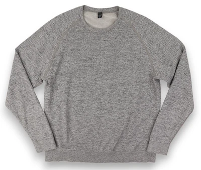 Lululemon Engineered Warmth Long-Sleeve Crewneck Pullover Mens XL Heather Gray - Image 1 of 4