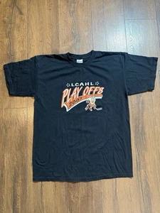 Camiseta Little Caesars AAA Hockey Club 2007 LCAHL Playoffs Talla Grande Rara - Imagen 1 de 13