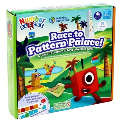 Learning Resources Numberblocks Race to Pattern Palace Board Game 2-4 Players - Image 1 of 4