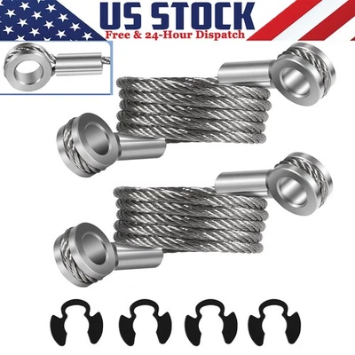 Cable de control de permanencia de capó lateral largo 924-5402 para Peterbilt 357 375 377 378 379 Foto 1 de 4