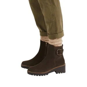 NUEVO Blondo Dakota Impermeable Gamuza Cuero Botines Talla 8 Marrón Suela - Imagen 1 de 7