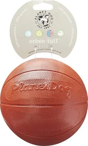 Planet Dog Orbee Tuff Basketball Large Ball Toy - Picture 1 of 4