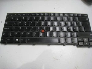 GENUINE Lenovo Thinkpad T440 T440p T450 L450 T450s T460 BACKLIT Keyboard DANISH - Afbeelding 1 van 3