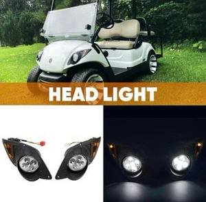 Blogole LED Headlight Compatible Yamaha G29 Drive Golf Cart 2007-2016 - Picture 1 of 3