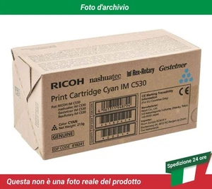 418241 Ricoh IM C530 Cartuccia del Toner Ciano - Photo 1/4