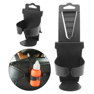Cup Holder Car Convenient Mount Rack 1pc Auto Black Can Mug Car Door Seat - Picture 1 of 12