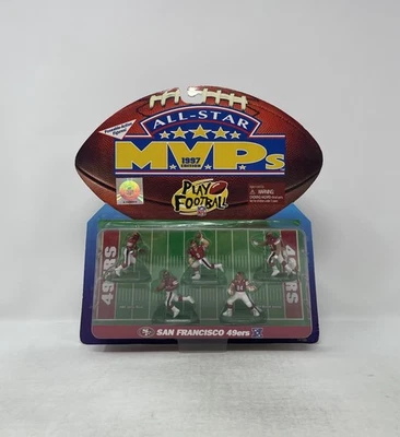 1995 San Francisco 49ers NFL Galoob All Star MVPs Poseable Action Figures - Image 1 of 3
