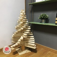 ALBERO DI NATALE IN LEGNO