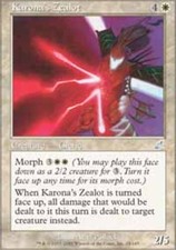 1x Karona's Zealot - Foil MTG Scourge NM Magic Foil