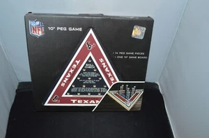 NFL Houston Texans 10" Peg Game/board Box 2 - Picture 1 of 2