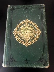 VINTAGE ANTIQUE 1800"s-1900"s CHRISTMAS CAROLS NEW AND OLD REV HENRY BRAMLEY H/B - Picture 1 of 6